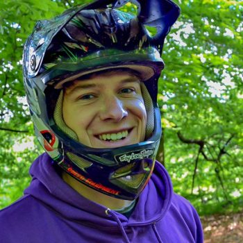 Trainer Basti Mountainbike Fahrtechnik Portrait